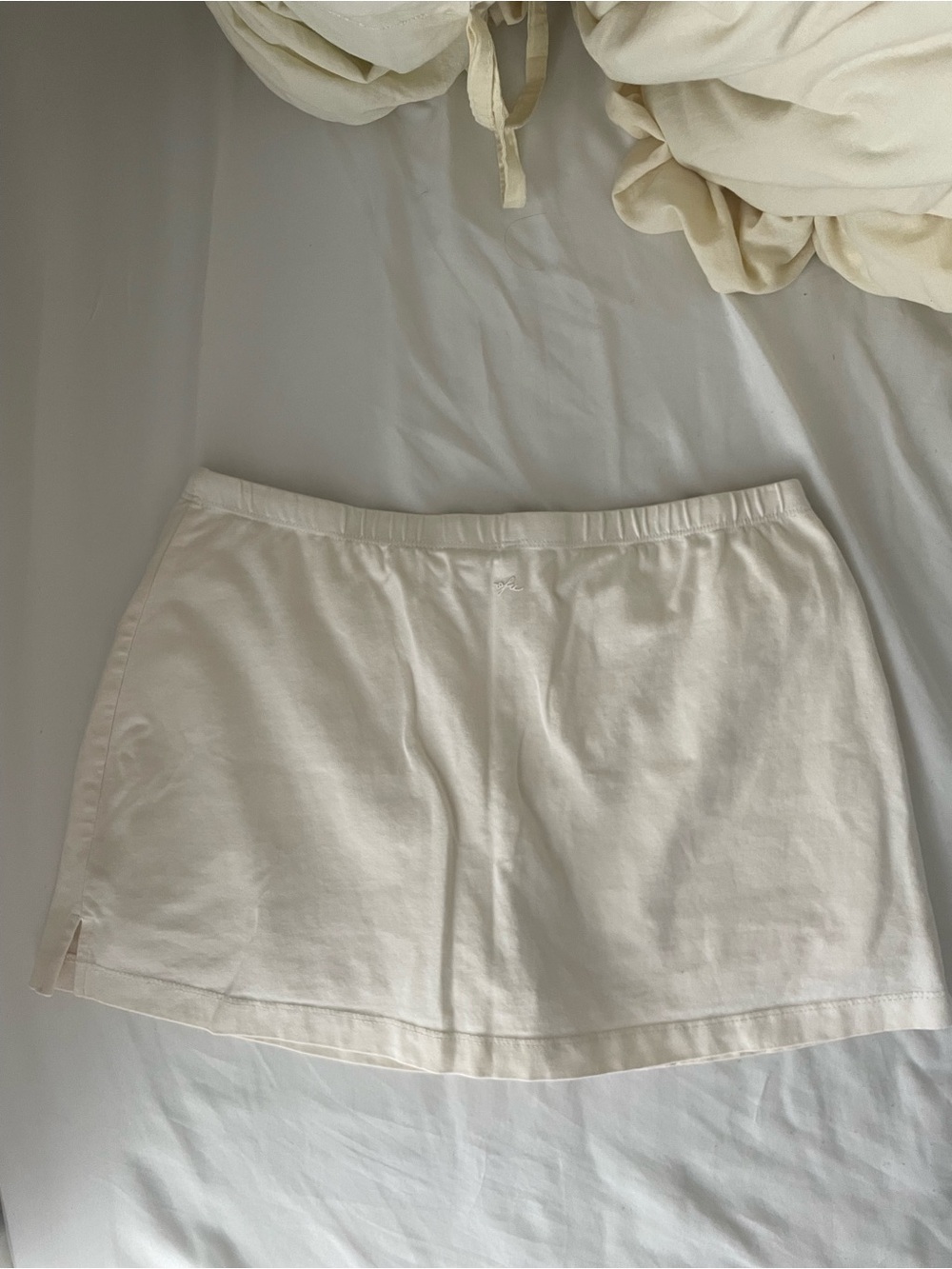 Urban Outfitters Ivory Knit Skort